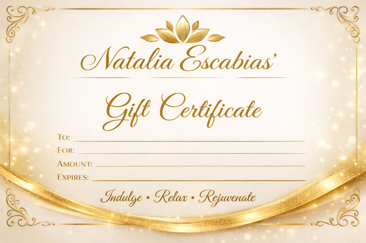 Gift Cards Natalia Escabias